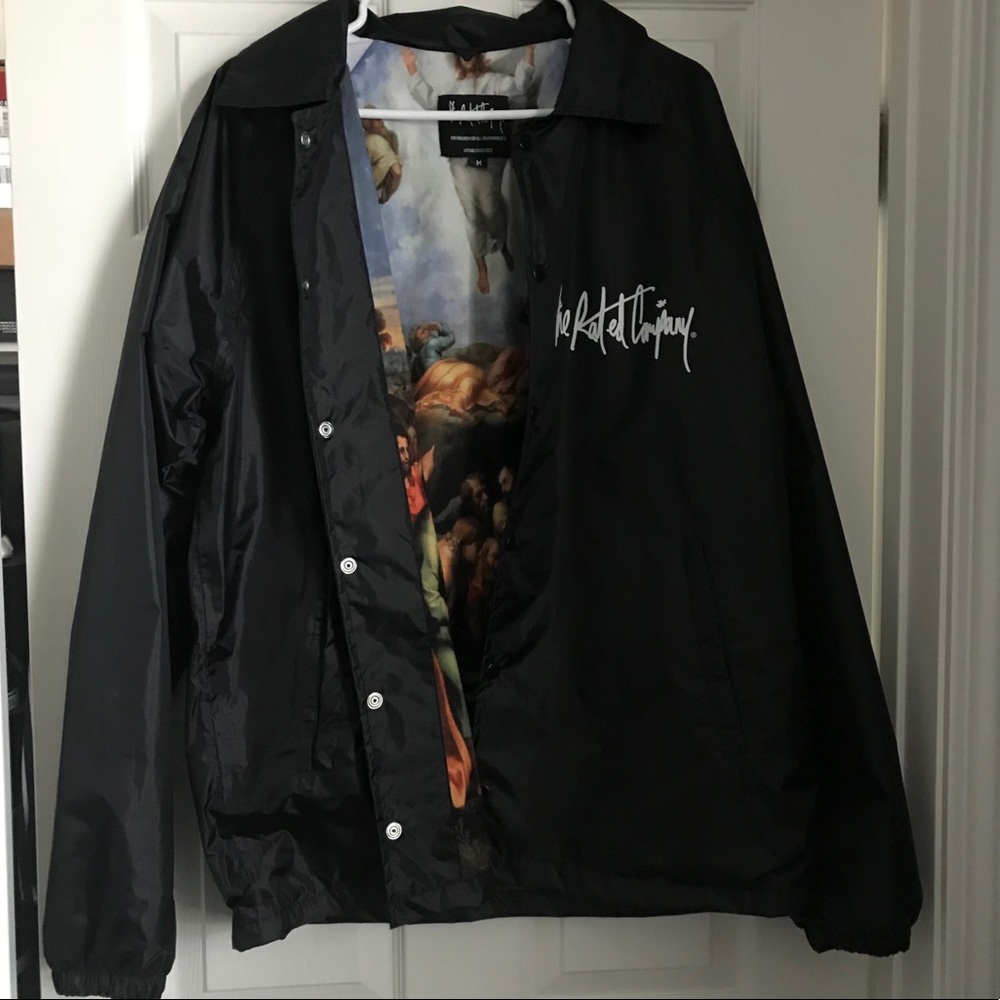 **RARE** The Rated Company Mens Windbreaker